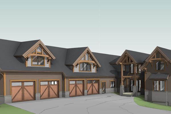 Great-Lakes-Legacy-Michigan-Canadian-Timberframes-Design-3D-Front-Entry
